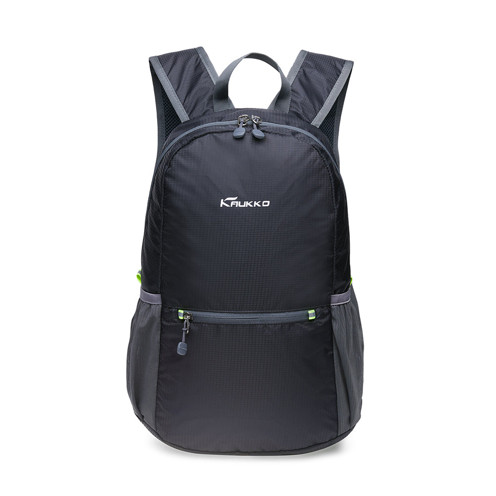KAUKKO Ultra Lightweight Packable Backpack, Water Resistant Travel Hiking Shoulder Bag,Small Sport Daypack, Handy Foldable Camping Outdoor Backpack