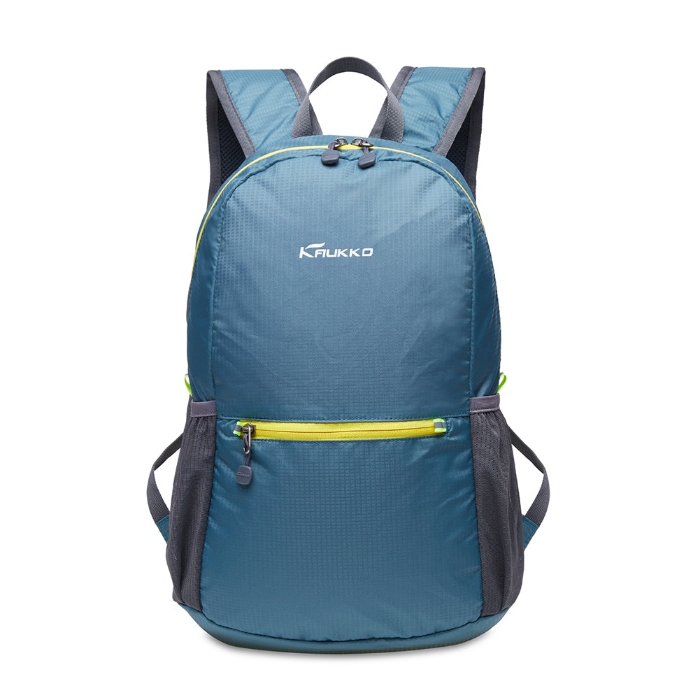 KAUKKO Ultra Lightweight Packable Backpack, Water Resistant Travel Hiking Shoulder Bag,Small Sport Daypack, Handy Foldable Camping Outdoor Backpack