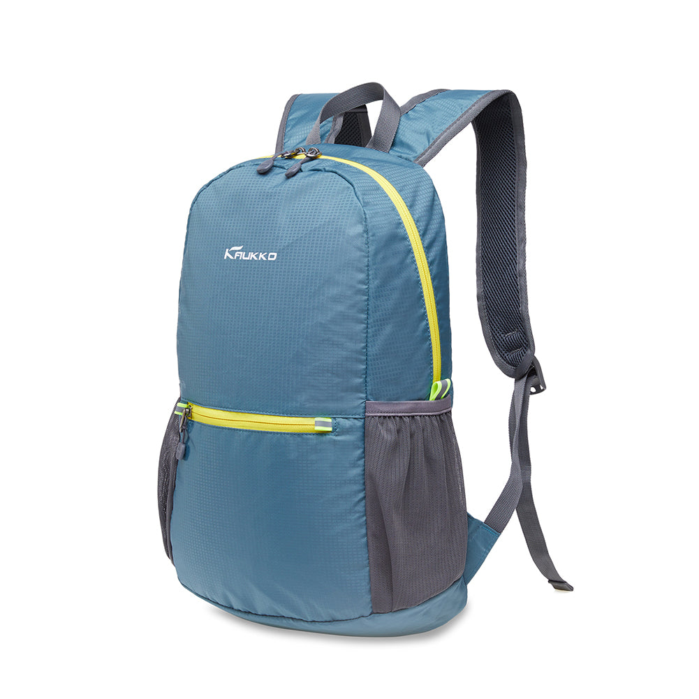 KAUKKO Ultra Lightweight Packable Backpack, Water Resistant Travel Hiking Shoulder Bag,Small Sport Daypack, Handy Foldable Camping Outdoor Backpack