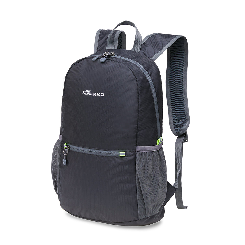 KAUKKO Ultra Lightweight Packable Backpack, Water Resistant Travel Hiking Shoulder Bag,Small Sport Daypack, Handy Foldable Camping Outdoor Backpack
