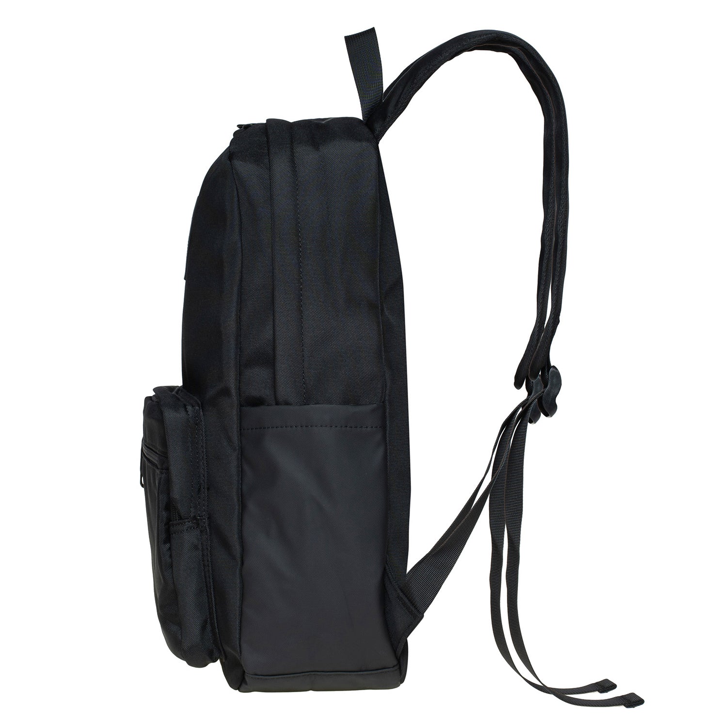 KAUKKO Lightweight Nylon Travel Laptop Backpack for Men Women Computer Work Backpacks Casual Back Pack Daypack Backpack for Hiking Cycling, Fits 14 Inch Laptop - Black