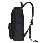 KAUKKO Lightweight Nylon Travel Laptop Backpack for Men Women Computer Work Backpacks Casual Back Pack Daypack Backpack for Hiking Cycling, Fits 14 Inch Laptop - Black