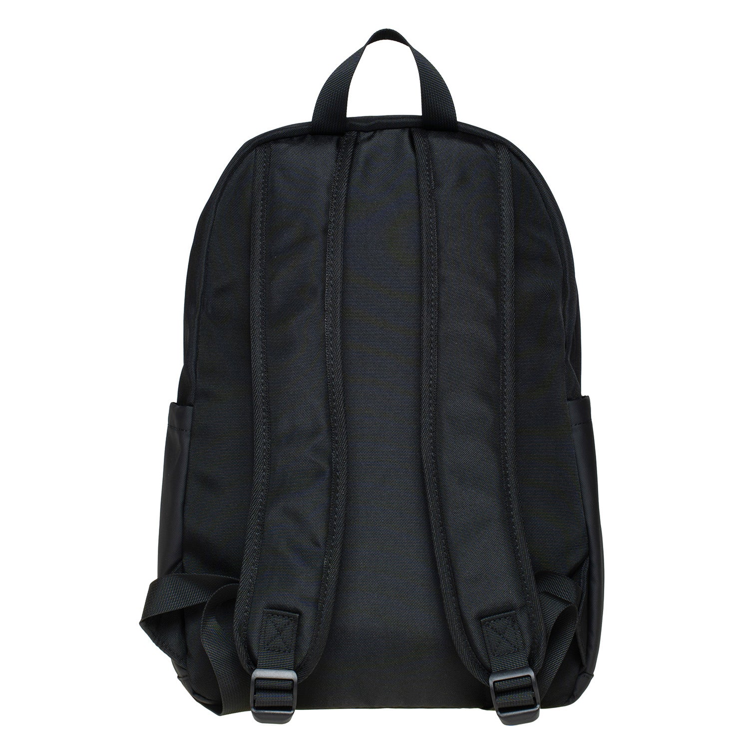 KAUKKO Lightweight Nylon Travel Laptop Backpack for Men Women Computer Work Backpacks Casual Back Pack Daypack Backpack for Hiking Cycling, Fits 14 Inch Laptop - Black