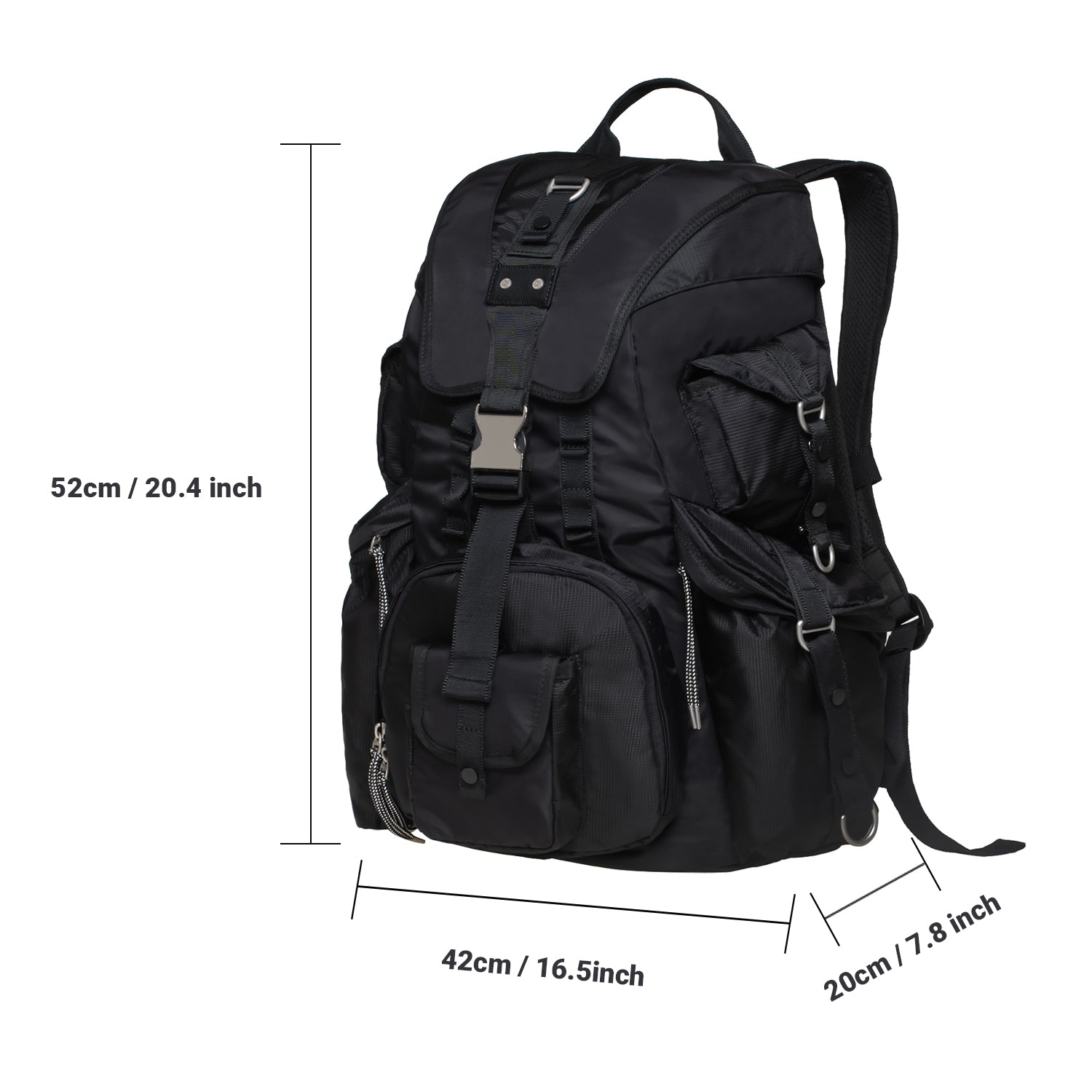 KAUKKO Hiking Backpacks 40L Camping Backpacking Packs for Men Women Lightweight Outdoor for Mountaineering Traveling