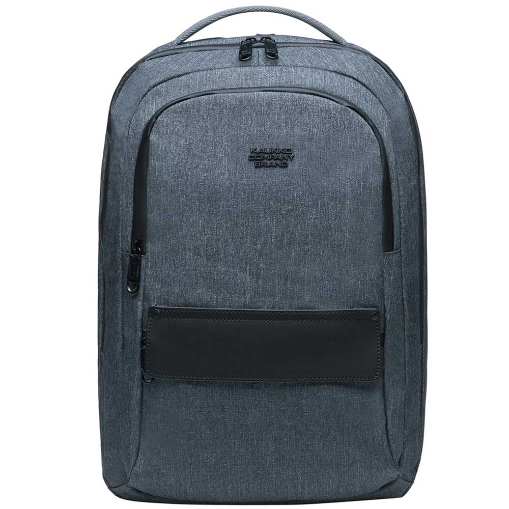 KAUKKO Ultra Slim Laptop Backpack, KB01 ( Dark Grey / 19L ) - kaukko