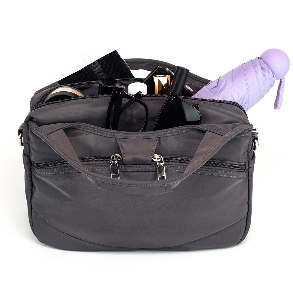 KAUKKO Waterproof Lightweight Shoulder Bag with Multiple Compartments - Women's Tote Bag