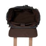 KAUKKO Vintage Canvas Backpack-Large Capacity, Multi-Functional Durable Outdoor Rucksack, 21.4L