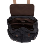 KAUKKO Vintage Canvas Backpack-Large Capacity, Multi-Functional Durable Outdoor Rucksack, 21.4L