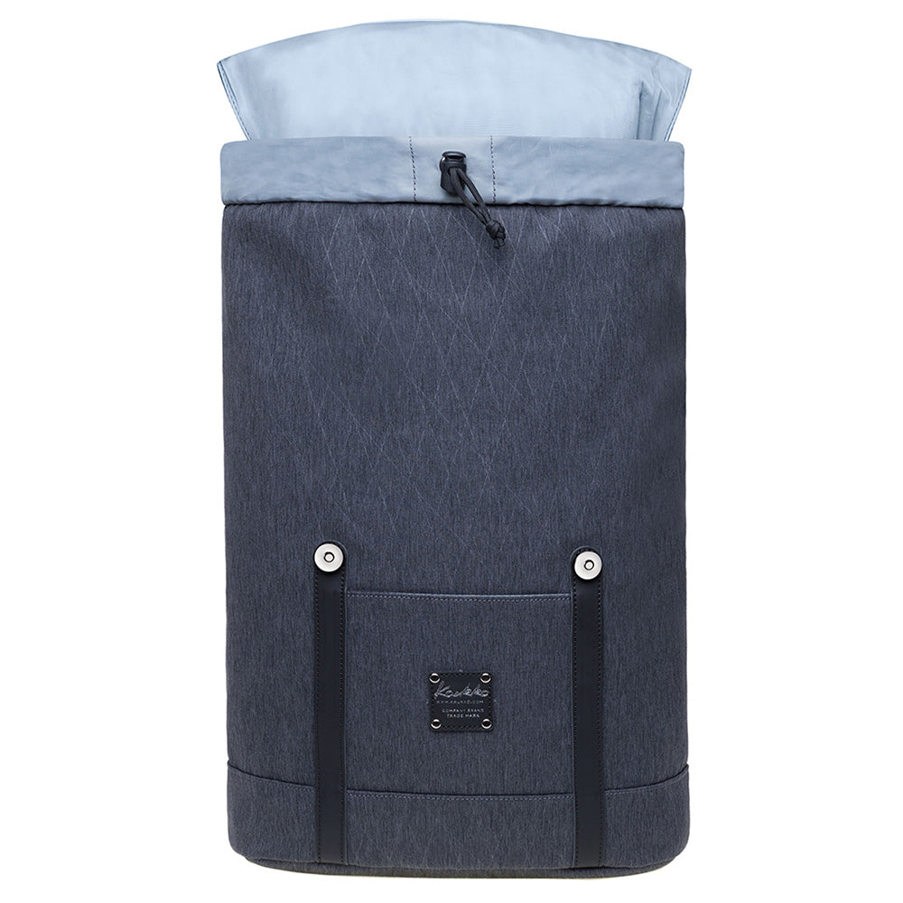 Lightweight Outdoor Backpack, KAUKKO Travel Casual Backpack Laptop Daypack for 12", EP6-15 ( Grey /17.8L )