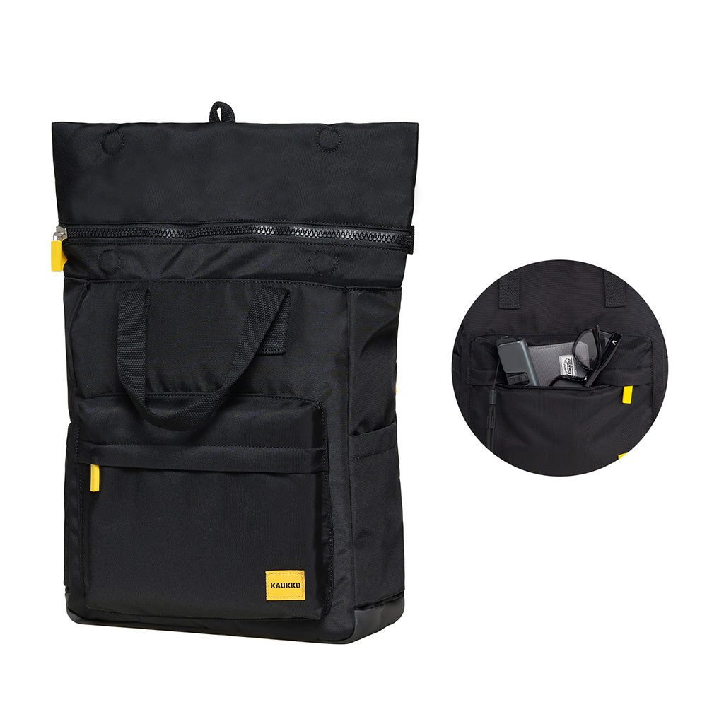 KAUKKO Stylish and Practical Laptop Backpack for Shopping, Travel, and Commuting Fashionable Backpack - Fits 15-inch Laptops