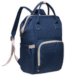 KAUKKO Diaper Bag Backpack with Pacifier Holder and Stroller straps - for Mom and Dad, Waterproof, one size, KT01-4 ( Blue / 18L) (Copy)