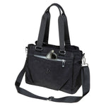 KAUKKO Women's Handbag - Stylish and Functional Shoulder Bag and Crossbody Bag BLACK,8.3L