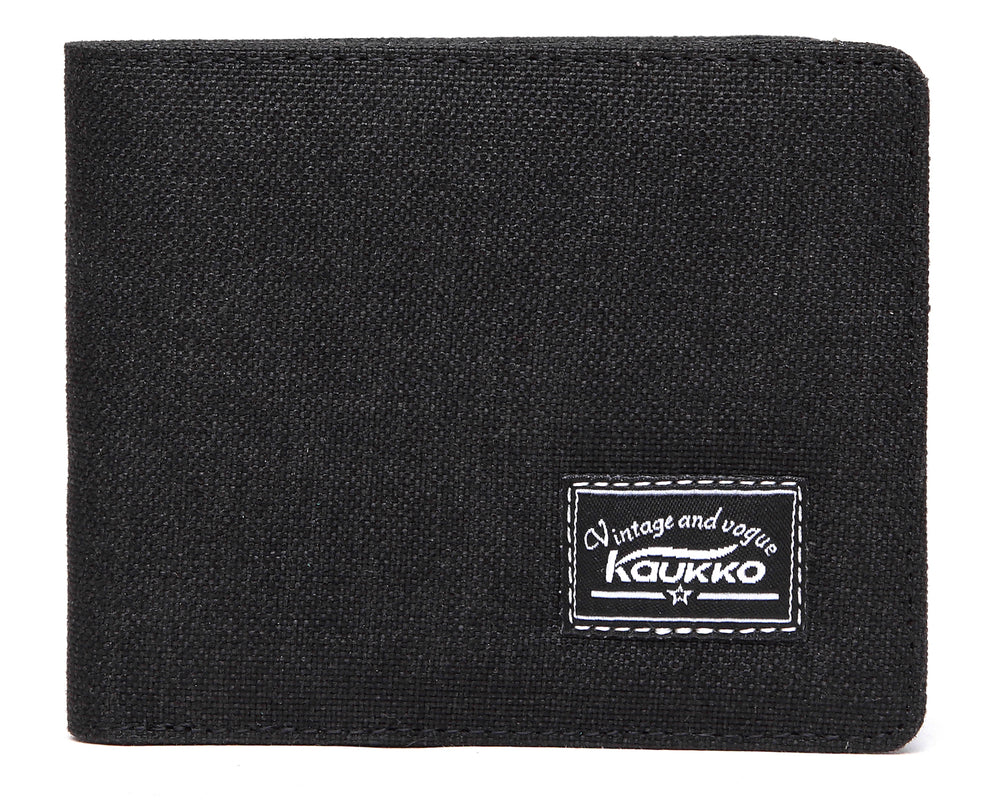 KAUKKO Men's RFID Blocking Bi-Fold Wallet