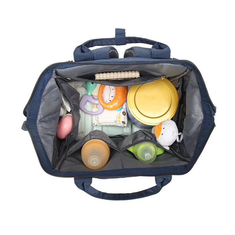 Diaper Bag Backpack - Baby Essentials Travel Tote - Multi-Function Waterproof Diaper Bag - Baby seat bag, Travel Essentials Baby Bag with Stroller Straps - Unisex