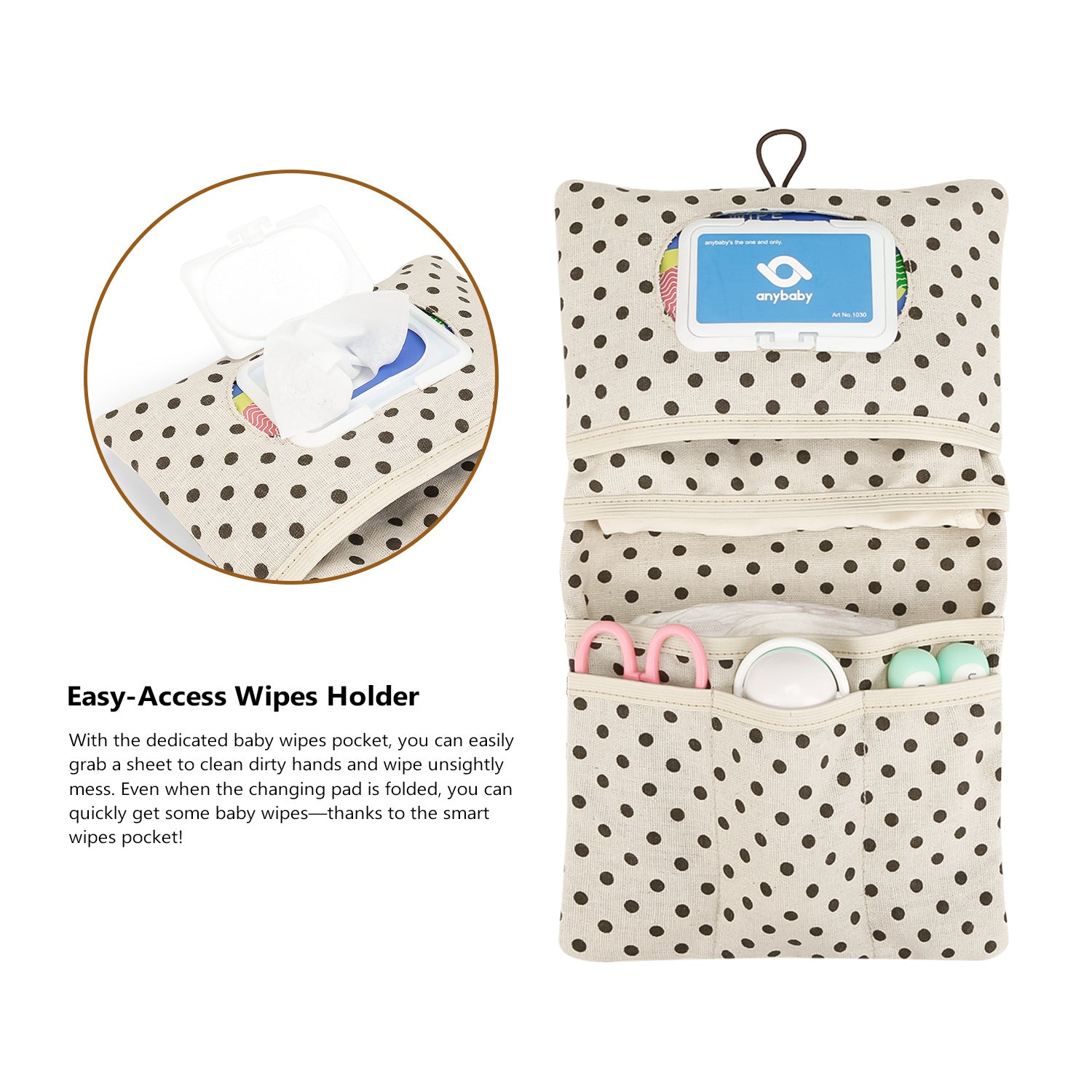 Baby Diaper Bag Organizer – Travel-Friendly, Compact & Foldable | Stroller Pouch for Newborn Essentials – Must-Have for Boys & Girls