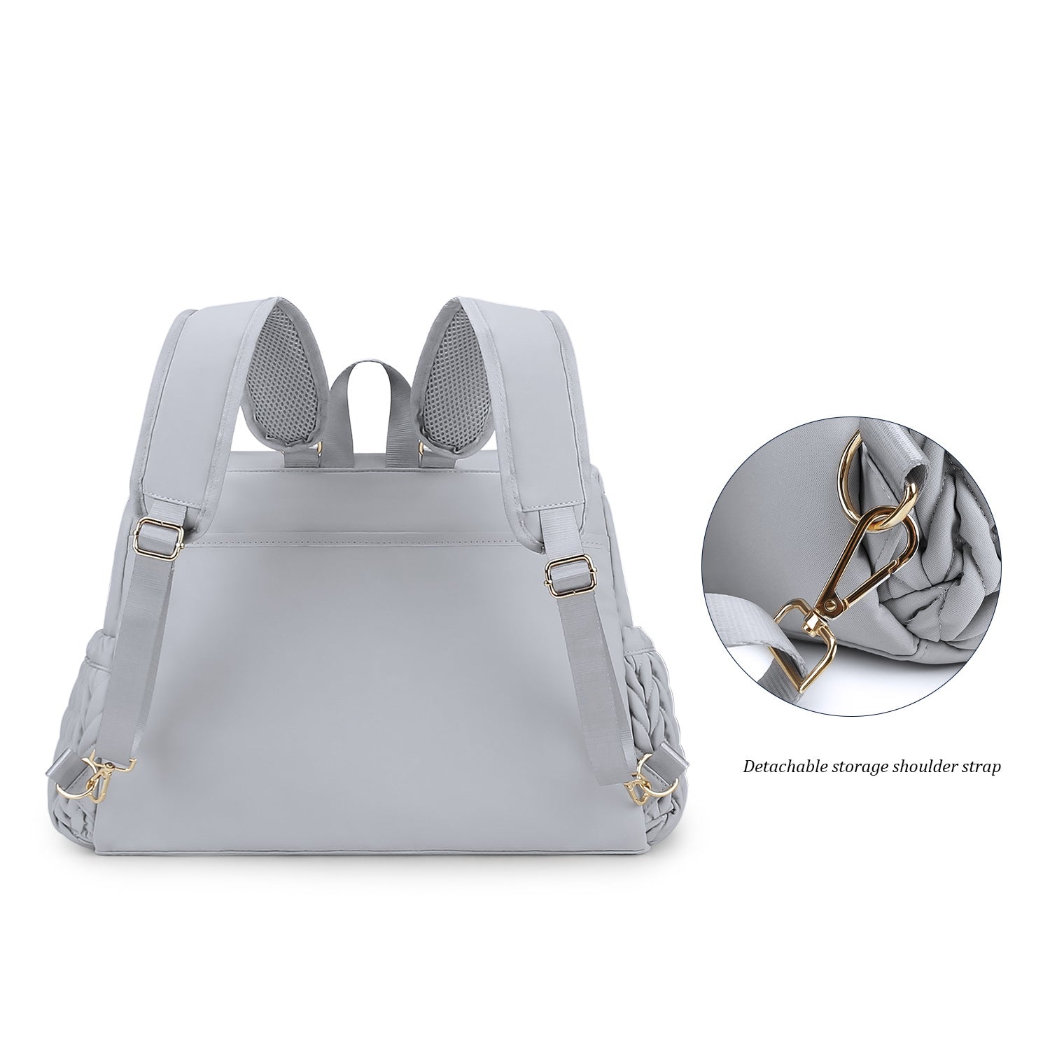 Diaper Bag Backpack - Baby Essentials Travel Tote - Multi-Function Waterproof Diaper Bag - Travel Essentials Baby Bag with Stroller Straps - Unisex