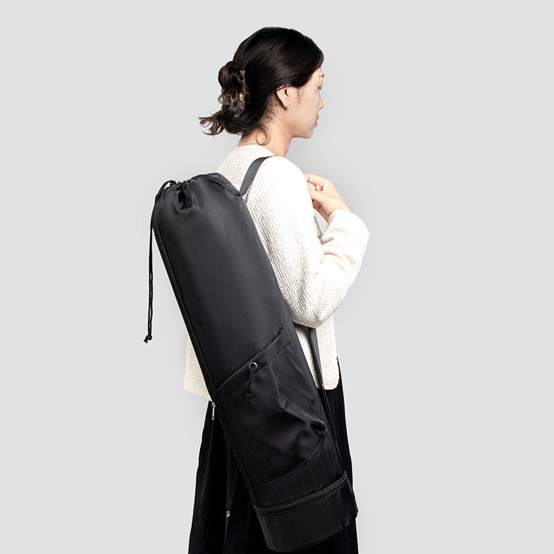 Yoga Bag with Wet Compartment and Bottle Pocket, Women's Sports Bag, Adjustable Shoulder Strap, Gym Yoga Bag for Pilates, Yoga Mats & Yoga Accessories
