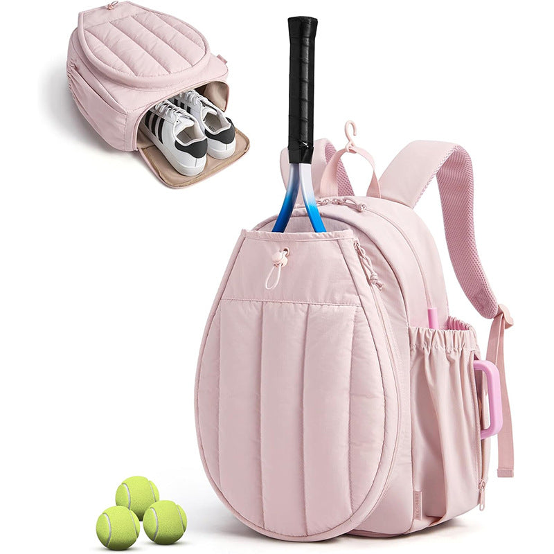 Tennis Gym Bag for Women, Tennis Bag Holds 2 Rackets with Shoe Compartment & Wet Pocket, Sports Duffle Bags fits up to 15.6" Laptop, Women Overnight Weekend Bag