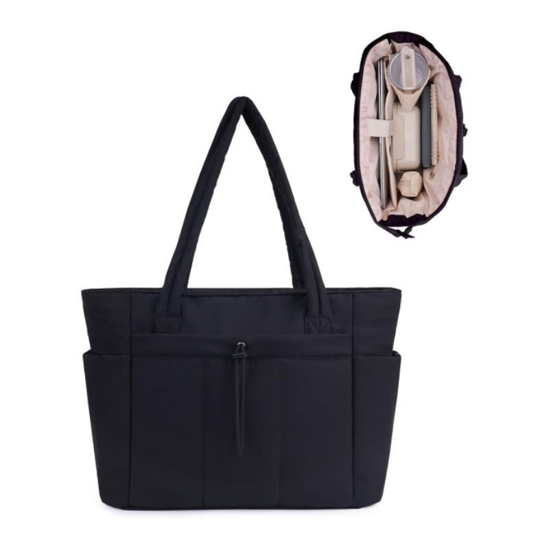 Tote bags, women's handbags, lightweight travel bags, quilted shoulder bags, casual handbags