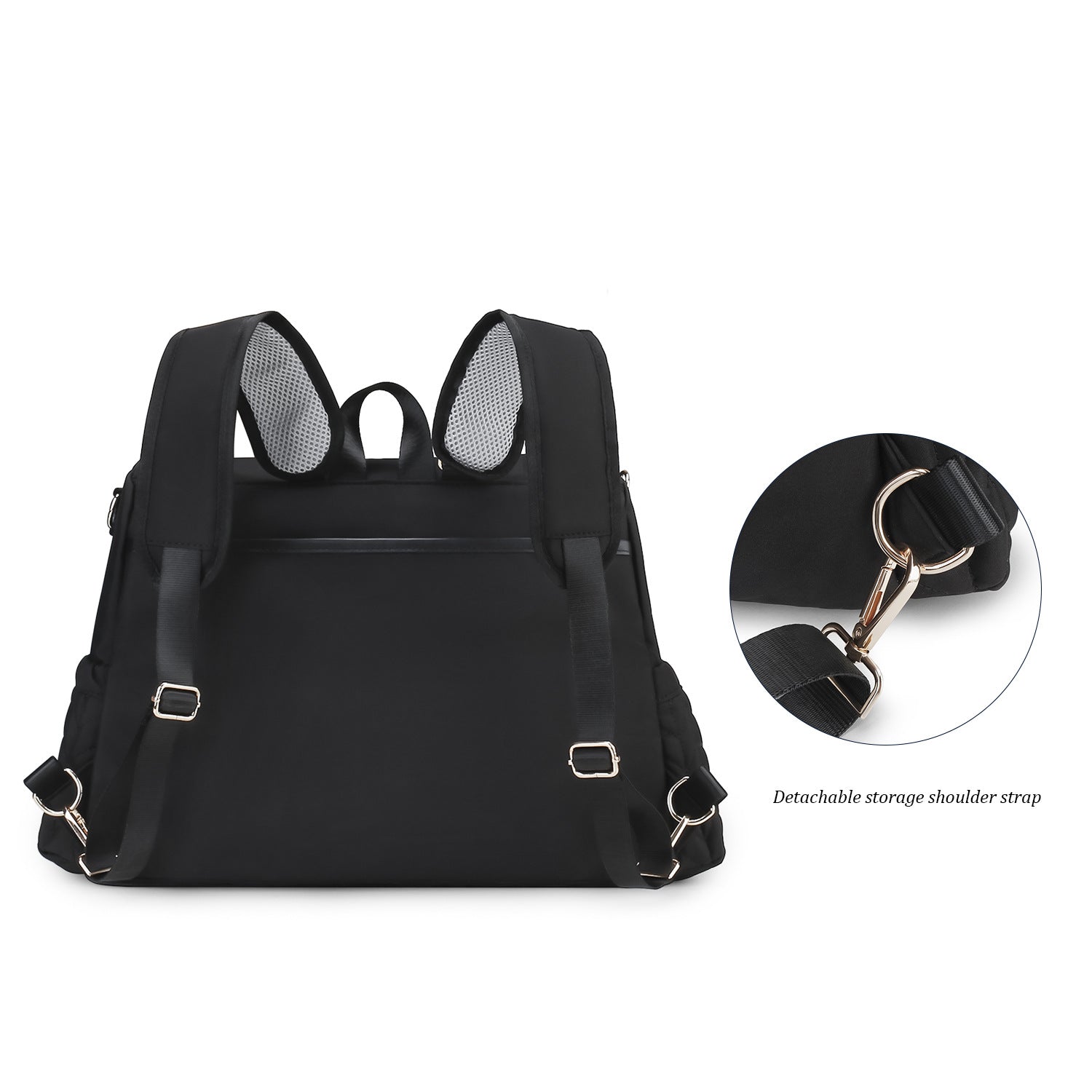 Diaper Bag Backpack - Baby Essentials Travel Tote - Multi-Function Waterproof Diaper Bag - Travel Essentials Baby Bag with Stroller Straps - Unisex