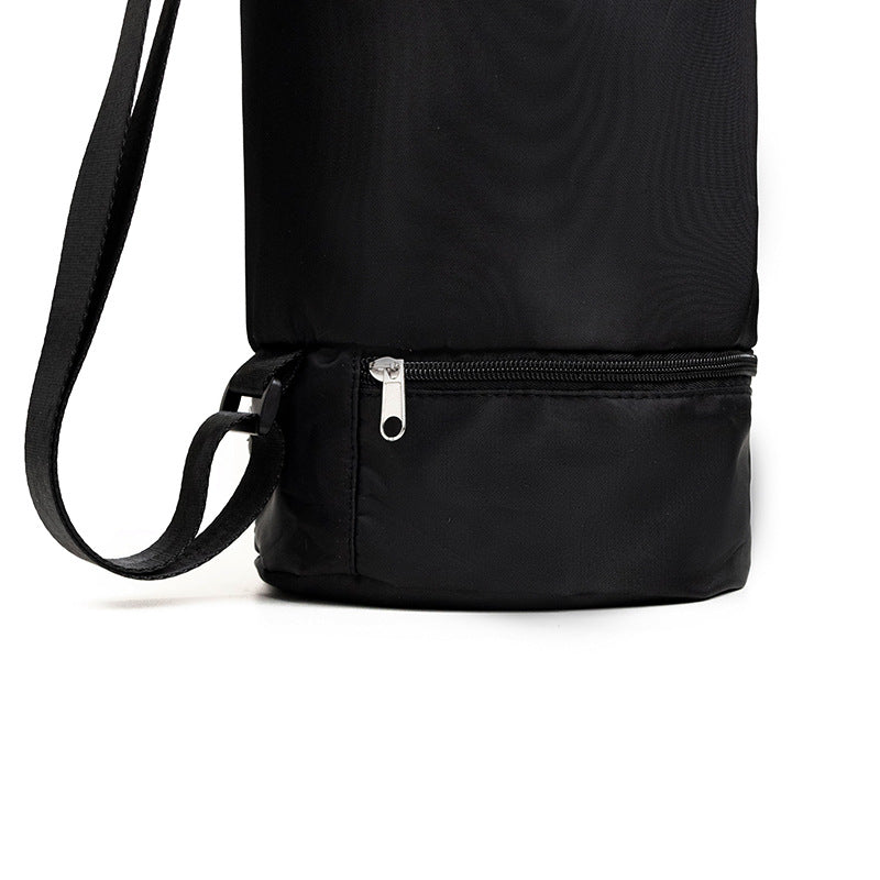 Yoga Bag with Wet Compartment and Bottle Pocket, Women's Sports Bag, Adjustable Shoulder Strap, Gym Yoga Bag for Pilates, Yoga Mats & Yoga Accessories