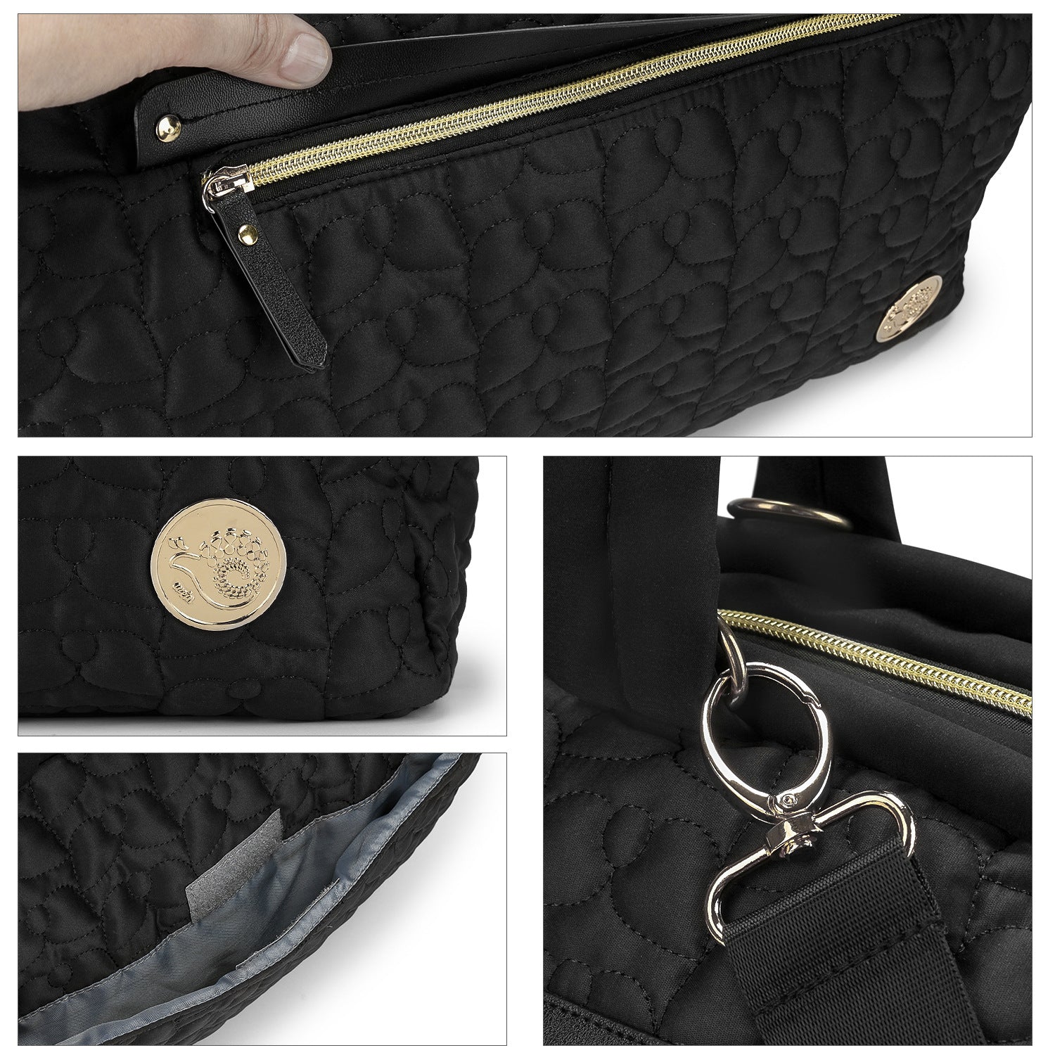 Diaper Bag Tote, Large Capacity Travel Diaper bags, Hospital Bag for Labor Delivery, Baby Bag