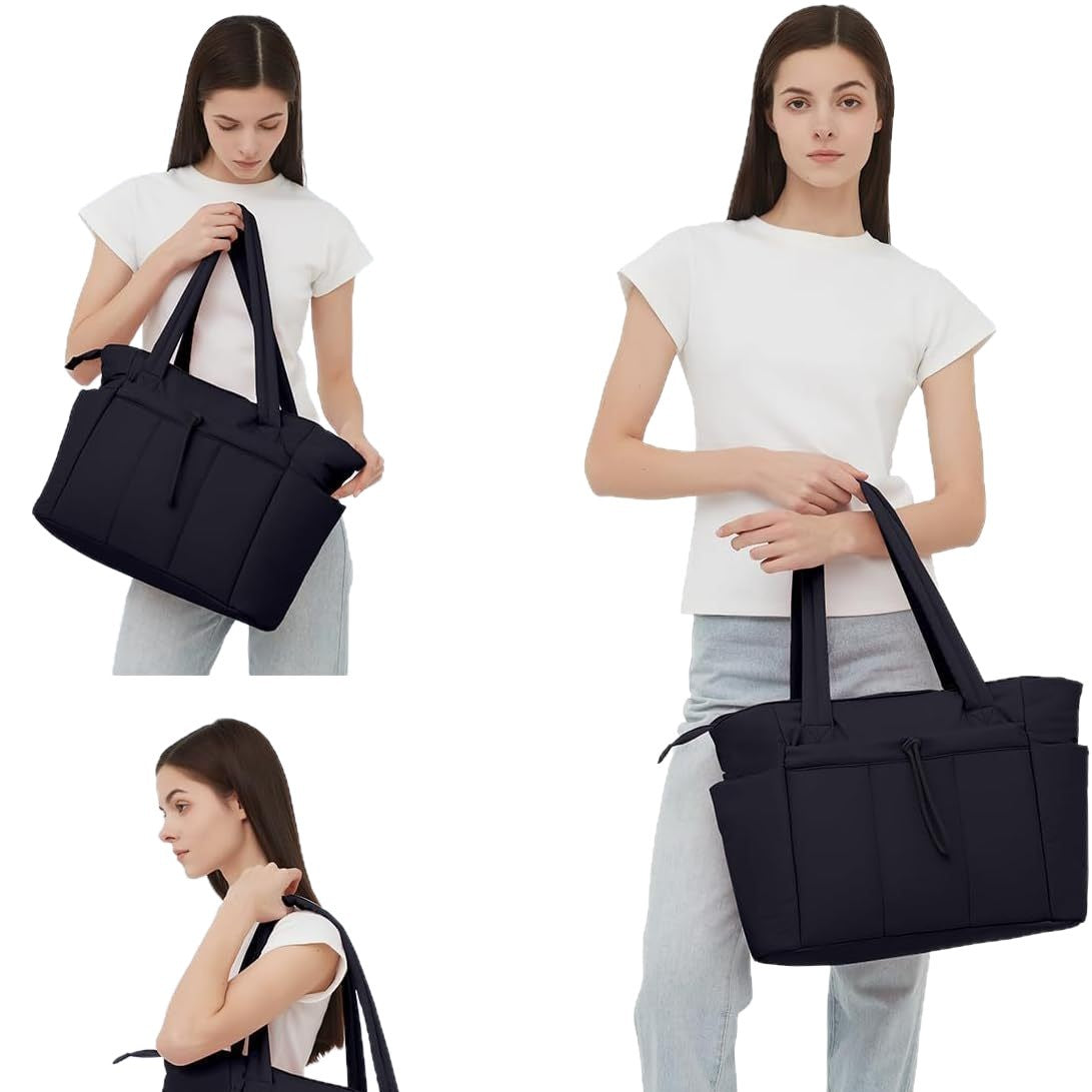 Tote bags, women's handbags, lightweight travel bags, quilted shoulder bags, casual handbags