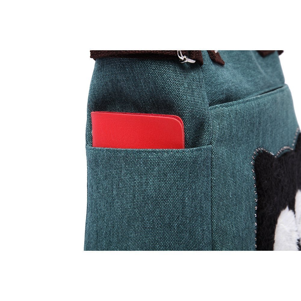 KAUKKO Shoulder Canvas Handbag Women Bag ( Army Green) - kaukko