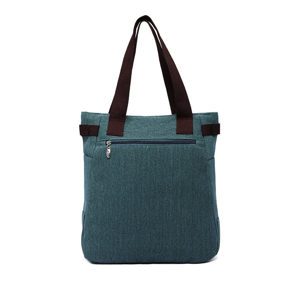 KAUKKO Shoulder Canvas Handbag Women Bag ( Army Green) - kaukko