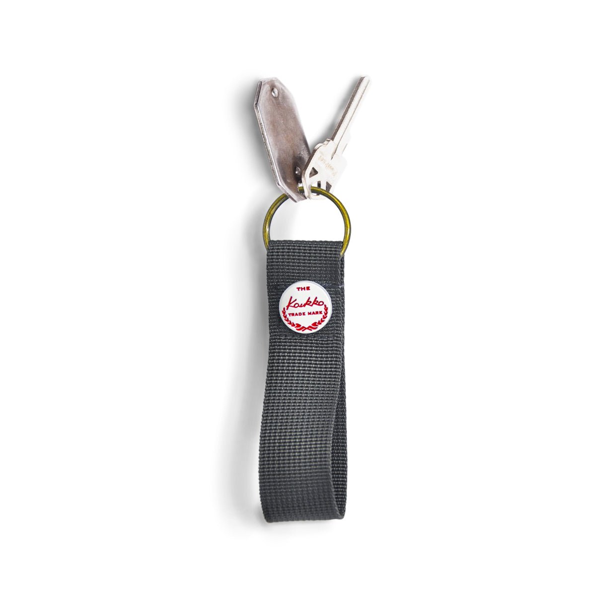 KAUKKO Simplicity nylon keychain and 9.5cm solid color keychain - kaukko