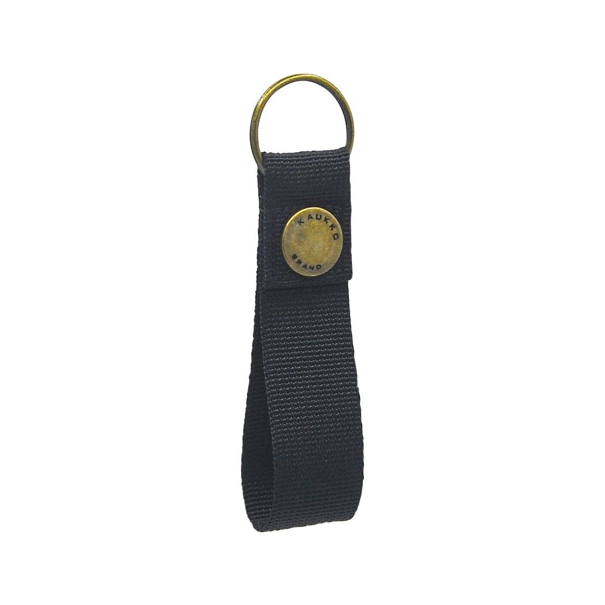 KAUKKO Simplicity nylon keychain and 9.5cm solid color keychain - kaukko