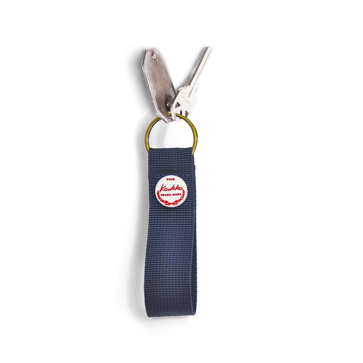 KAUKKO Simplicity nylon keychain and 9.5cm solid color keychain - kaukko