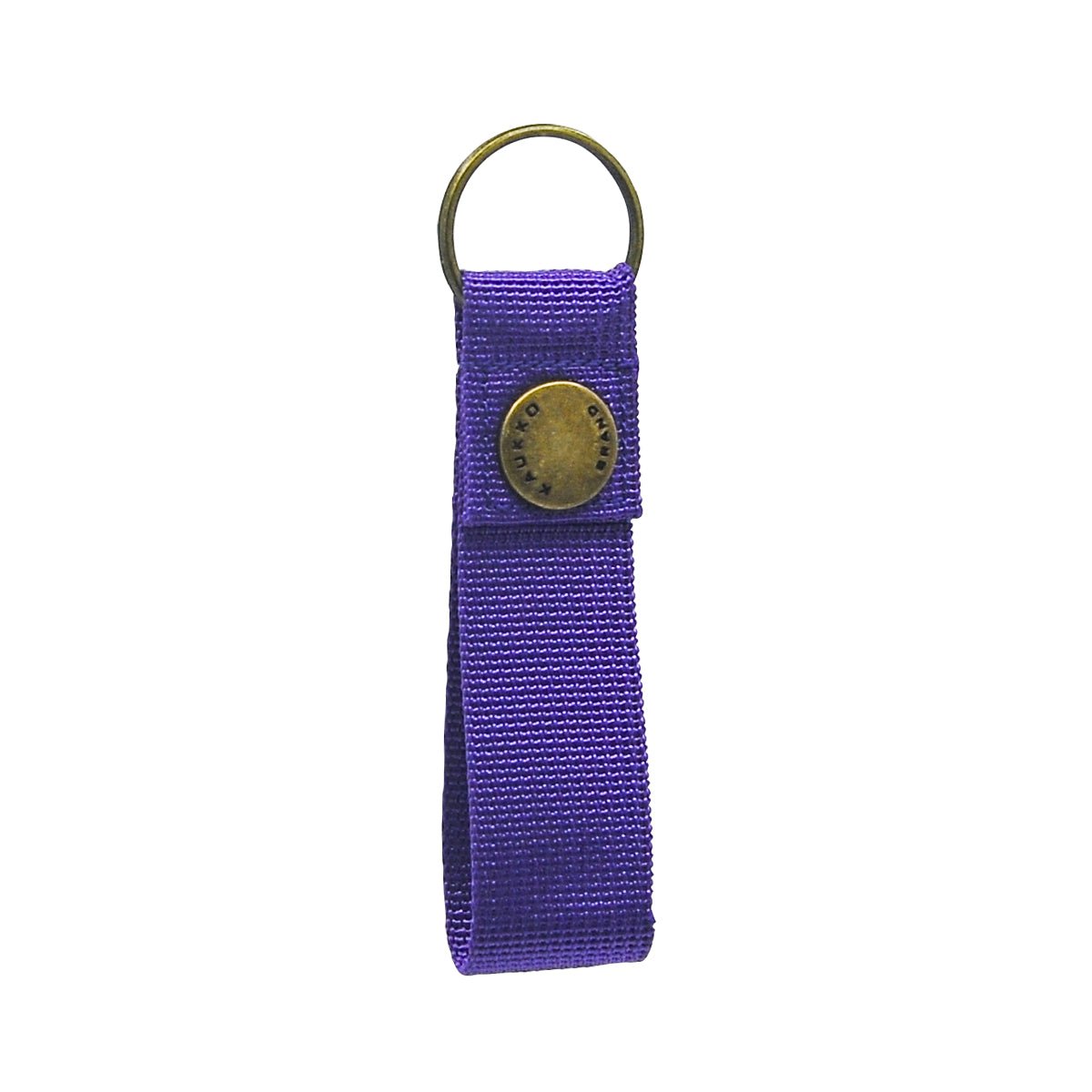 KAUKKO Simplicity nylon keychain and 9.5cm solid color keychain - kaukko