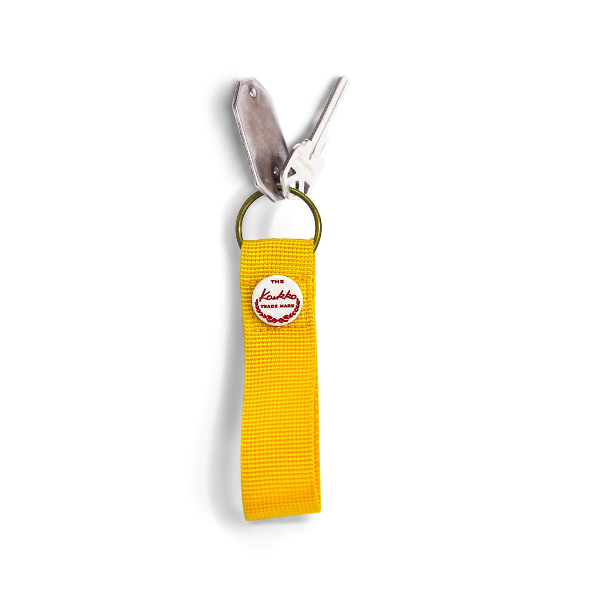 KAUKKO Simplicity nylon keychain and 9.5cm solid color keychain - kaukko