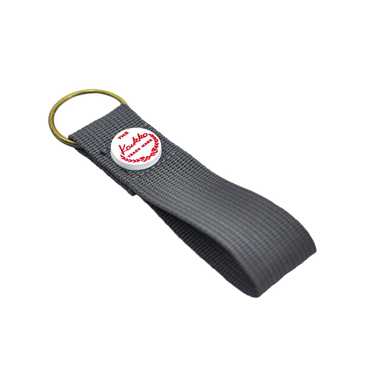 KAUKKO Simplicity nylon keychain and 9.5cm solid color keychain - kaukko