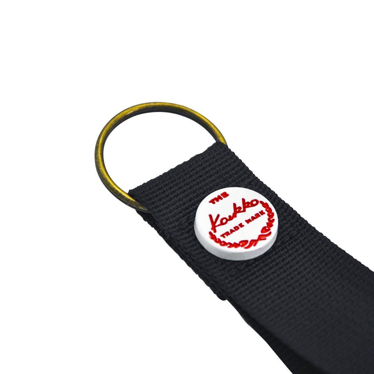 KAUKKO Simplicity nylon keychain and 9.5cm solid color keychain - kaukko