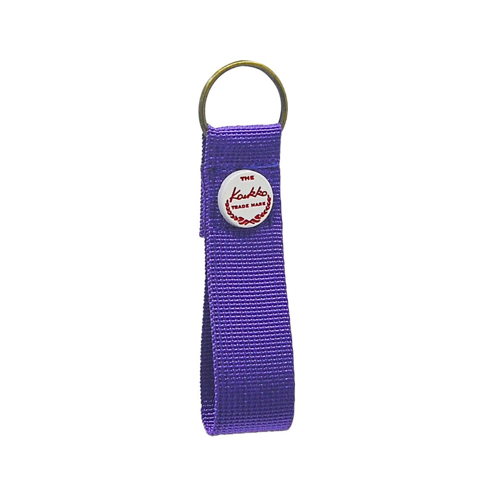KAUKKO Simplicity nylon keychain and 9.5cm solid color keychain - kaukko