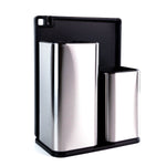 KAUKKO Stainless Steel Knife Holder and Utensil Holder - Rust-free Spacious Set - kaukko
