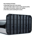 KAUKKO Stainless Steel Knife Holder and Utensil Holder - Rust-free Spacious Set - kaukko