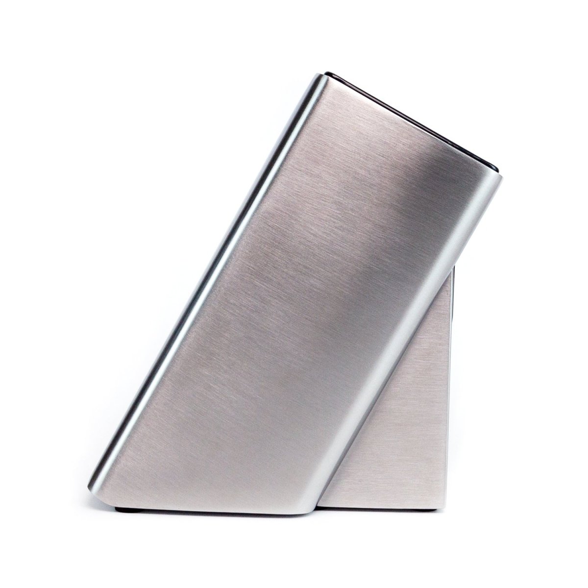 KAUKKO Stainless Steel Knife Holder, Modern Design Knife Block, Universal Knife Storage Organizer, Strong and Durable Knife Holder Counter-top Storage with Scissors-Slot (Knives Not Included) - kaukko