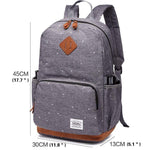 KAUKKO Students Backpack for College School Bookbgs, 17.6L - kaukko