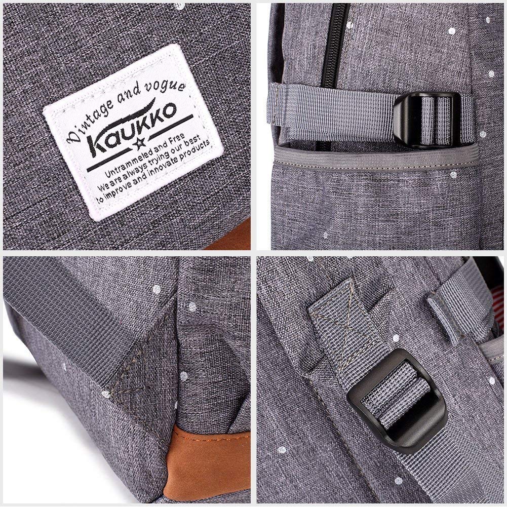 KAUKKO Students Backpack for College School Bookbgs, 17.6L - kaukko