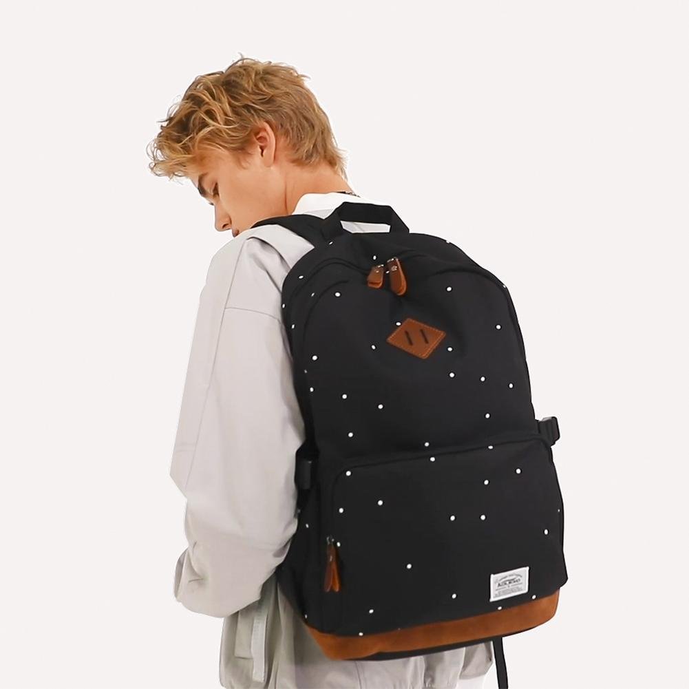 KAUKKO Students Backpack for College School Bookbgs, 17.6L - kaukko