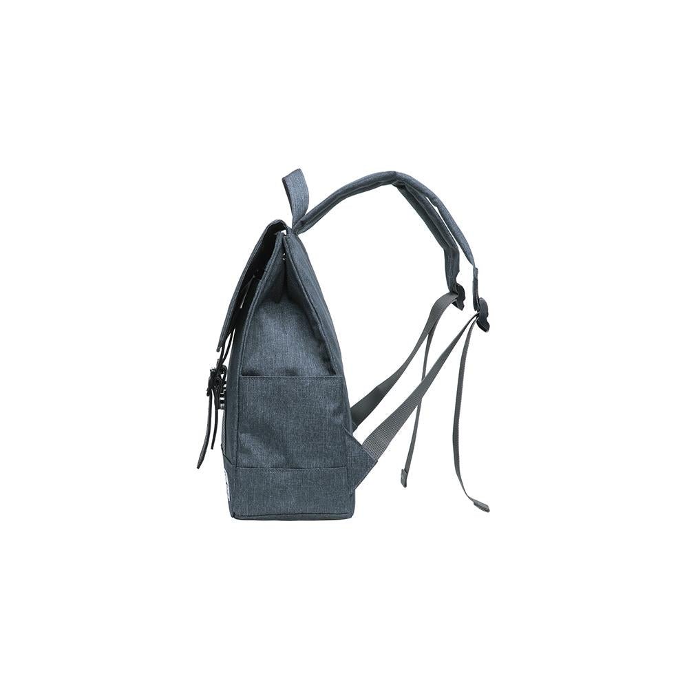 KAUKKO Stylish School Backpack College Student, KS05-2 ( Dark Grey / 13.7L ) - kaukko