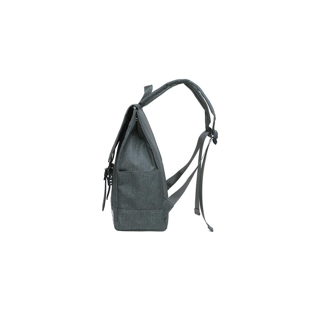 KAUKKO Stylish School Backpack College Student, KS05-2 ( Grey Green/ 13.7L ) - kaukko
