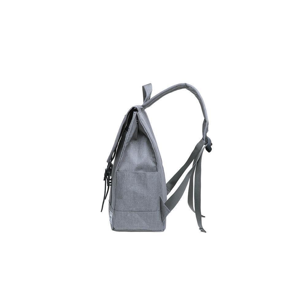 KAUKKO Stylish School Backpack College Student, KS05-2 ( Light Grey / 13.7L ) - kaukko