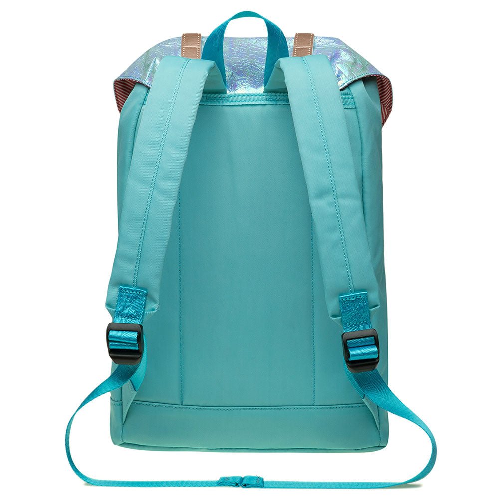 KAUKKO Travel Casual Rucksack Laptop Daypack, EP6-11 ( Blue Green / 11.8L ) - kaukko