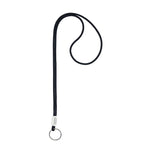 KAUKKO Unisex Lanyard Short Keyring Key Chain, robust and practical (02-Black) - kaukko