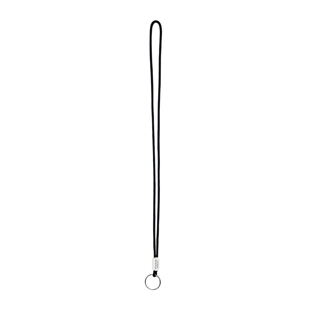 KAUKKO Unisex Lanyard Short Keyring Key Chain, robust and practical (02-Black) - kaukko