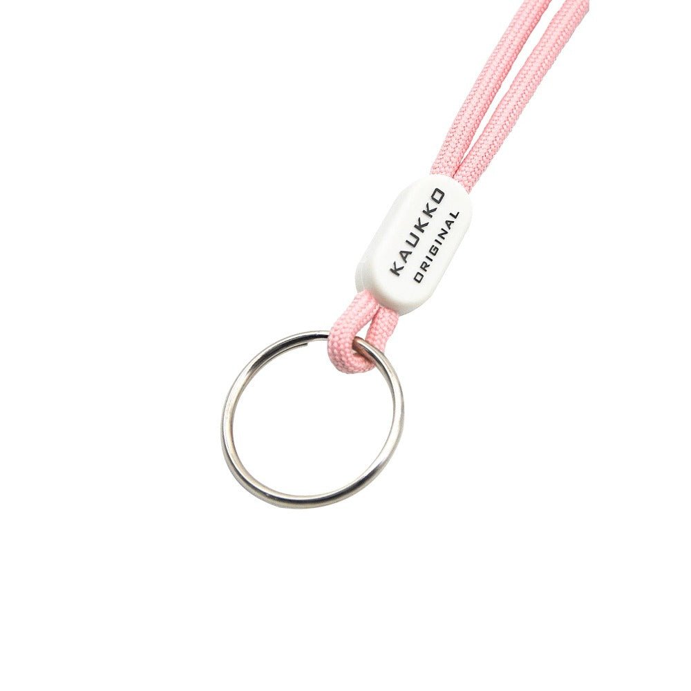 KAUKKO Unisex Lanyard Short Keyring Key Chain, robust and practical (02-Pink) - kaukko